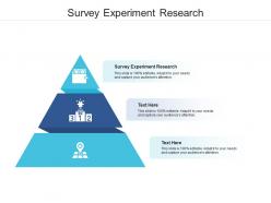 Survey experiment research ppt powerpoint presentation inspiration grid cpb