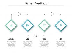 Survey feedback ppt powerpoint presentation slides examples cpb