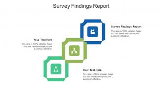 Survey findings report ppt powerpoint presentation slides format cpb