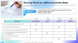 Survey Form To Collect Accurate Data Understanding Factors Affecting