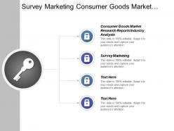 survey_marketing_consumer_goods_market_research_reports_industry_analysis_cpb_Slide01
