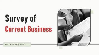 Survey Of Current Business Powerpoint Ppt Template Bundles Survey