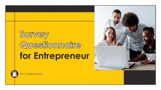 Survey Questionnaire For Entrepreneur Powerpoint Ppt Template Bundles Survey