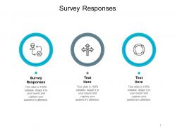 Survey responses ppt powerpoint presentation show background cpb