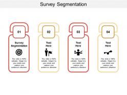 Survey segmentation ppt powerpoint presentation professional templates cpb