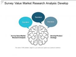 Survey value market research analysis develop product strategy cpb