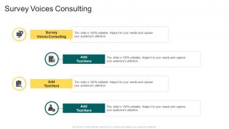 Survey Voices Consulting In Powerpoint And Google Slides Cpb
