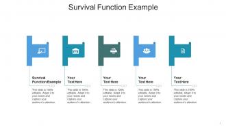 Survival function example ppt powerpoint presentation gallery diagrams cpb