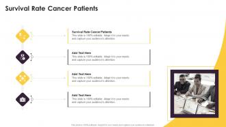 Survival Rate Cancer Patients In Powerpoint And Google Slides Cpb