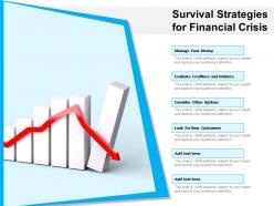 Survival Strategies For Financial Crisis
