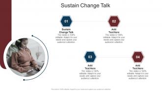 Sustain Change Talk In Powerpoint And Google Slides Cpb