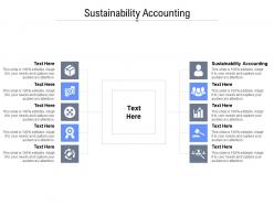 Sustainability accounting ppt powerpoint presentation professional examples cpb