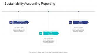 Sustainability Accounting Reporting In Powerpoint And Google Slides Cpb
