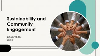 Sustainability And Community Engagement PPT Graphics AT