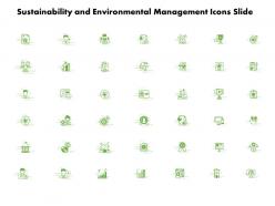 Sustainability and environmental management icons slide l973 ppt slide