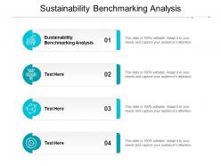 Sustainability benchmarking analysis ppt powerpoint presentation infographics design ideas cpb