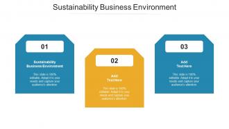 Sustainability Business Environment Ppt Powerpoint Presentation Examples Cpb
