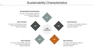 Sustainability Characteristics In Powerpoint And Google Slides Cpb