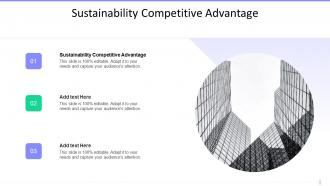 Sustainability Competitive Advantage In Powerpoint And Google Slides Cpb