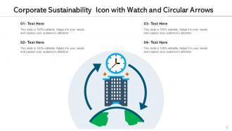 Sustainability Corporate Circular Arrows Environment Innovation