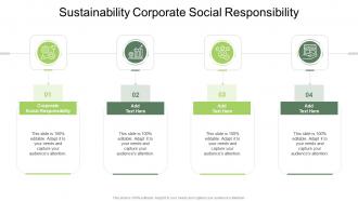 Sustainability Corporate Social Responsibility In Powerpoint And Google Slides Cpb