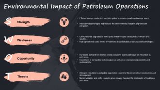 Sustainability In Petroleum Balancing Growth And Responsibility PPT Structure ACP Unique Editable