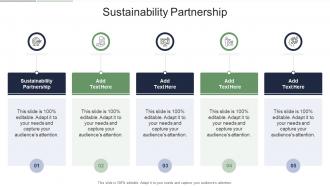 Sustainability Partnership In Powerpoint And Google Slides Cpb