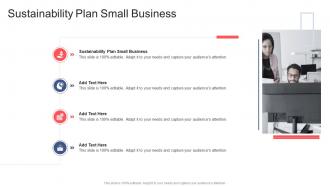 Sustainability Plan Small Business In Powerpoint And Google Slides Cpb