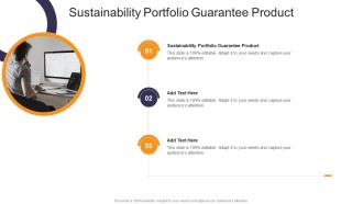 Sustainability Portfolio Guarantee Product In Powerpoint And Google Slides Cpb
