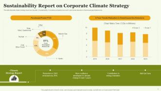 Sustainability Report Powerpoint Ppt Template Bundles