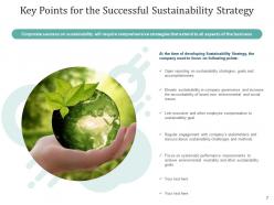 Sustainability strategy corporate communication measures environmental financial success