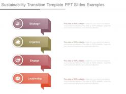 Sustainability transition template ppt slides examples