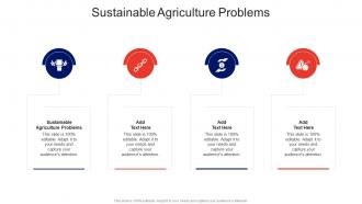Sustainable Agriculture Problems In Powerpoint And Google Slides Cpb