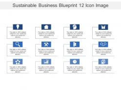 Sustainable business blueprint 12 icon image
