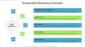 Sustainable Business Examples In Powerpoint And Google Slides Cpb