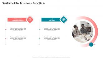Sustainable Business Practice In Powerpoint And Google Slides Cpb