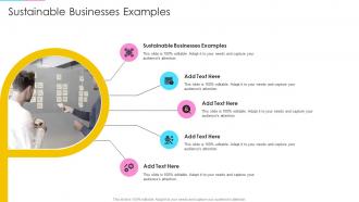 Sustainable Businesses Examples In Powerpoint And Google Slides Cpb