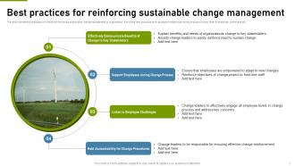 Sustainable Change Management For Revolutionizing Success CM MM Ideas Image