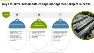 Sustainable Change Management For Revolutionizing Success CM MM Good Image