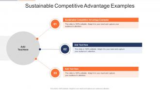 Sustainable Competitive Advantage Examples In Powerpoint And Google Slides Cpb
