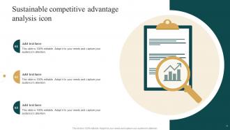 Sustainable Competitive Advantage Powerpoint Ppt Template Bundles Colorful Designed
