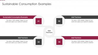 Sustainable Consumption Examples In Powerpoint And Google Slides Cpb