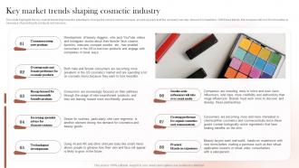 Sustainable Cosmetic Business Plan Key Market Trends Shaping Cosmetic Industry BP SS