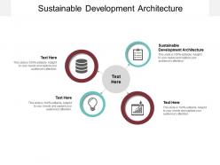 Sustainable development architecture ppt presentation pictures clipart images cpb