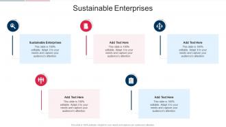 Sustainable Enterprises In Powerpoint And Google Slides Cpb