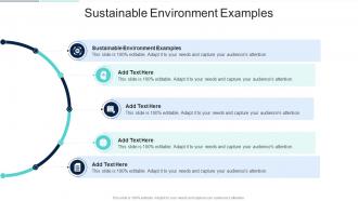 Sustainable Environment Examples In Powerpoint And Google Slides Cpb