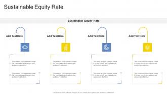 Sustainable Equity Rate In Powerpoint And Google Slides Cpb