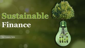 Sustainable Finance Powerpoint PPT Template Bundles