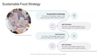 Sustainable Food Strategy In Powerpoint And Google Slides Cpb