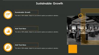 Sustainable Growth In Powerpoint And Google Slides Cpb